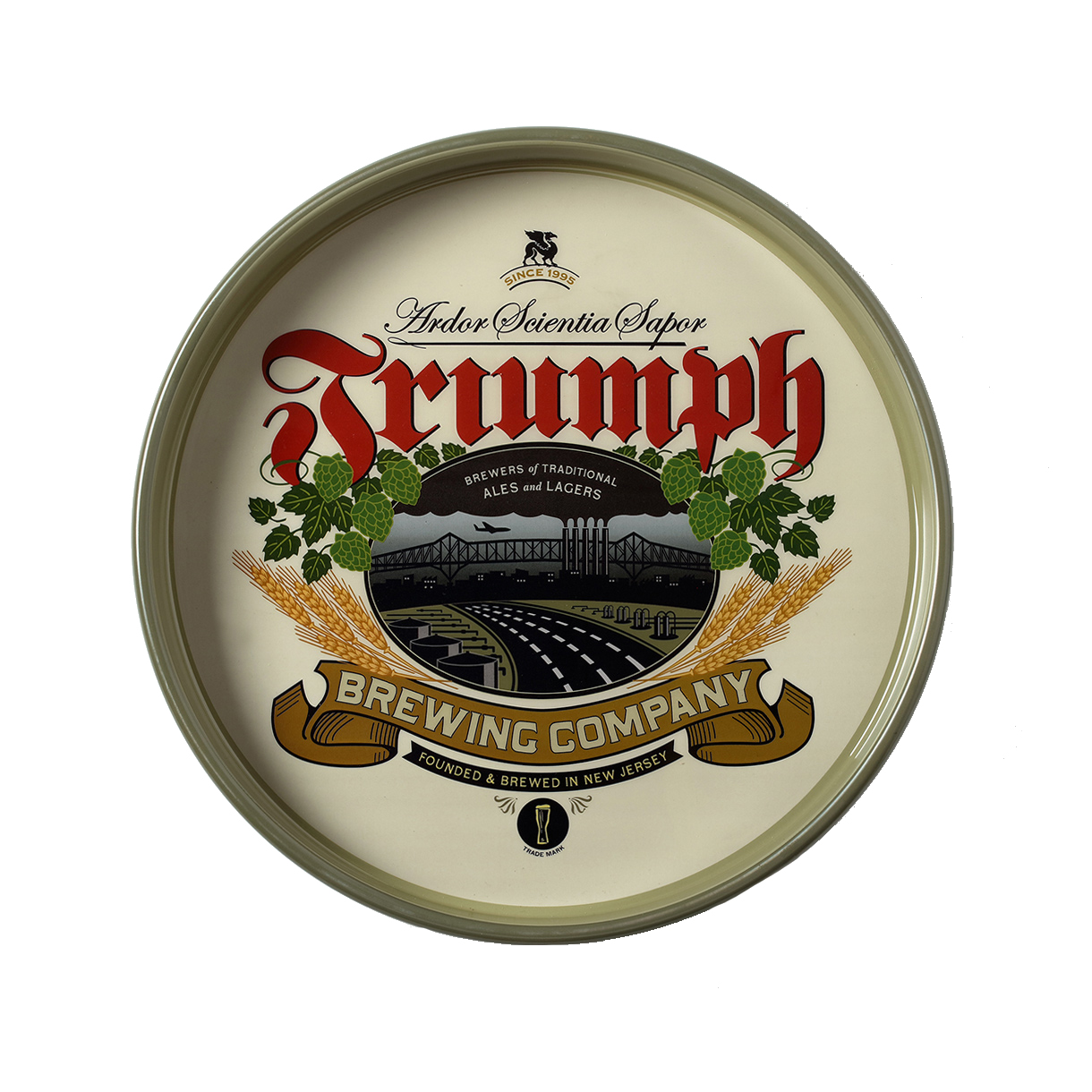 Turnpike Beer Tray (13 in.) - Triumph Brewing Company